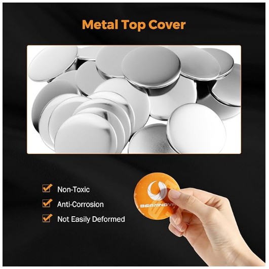 Button Bottle Opener Magnet